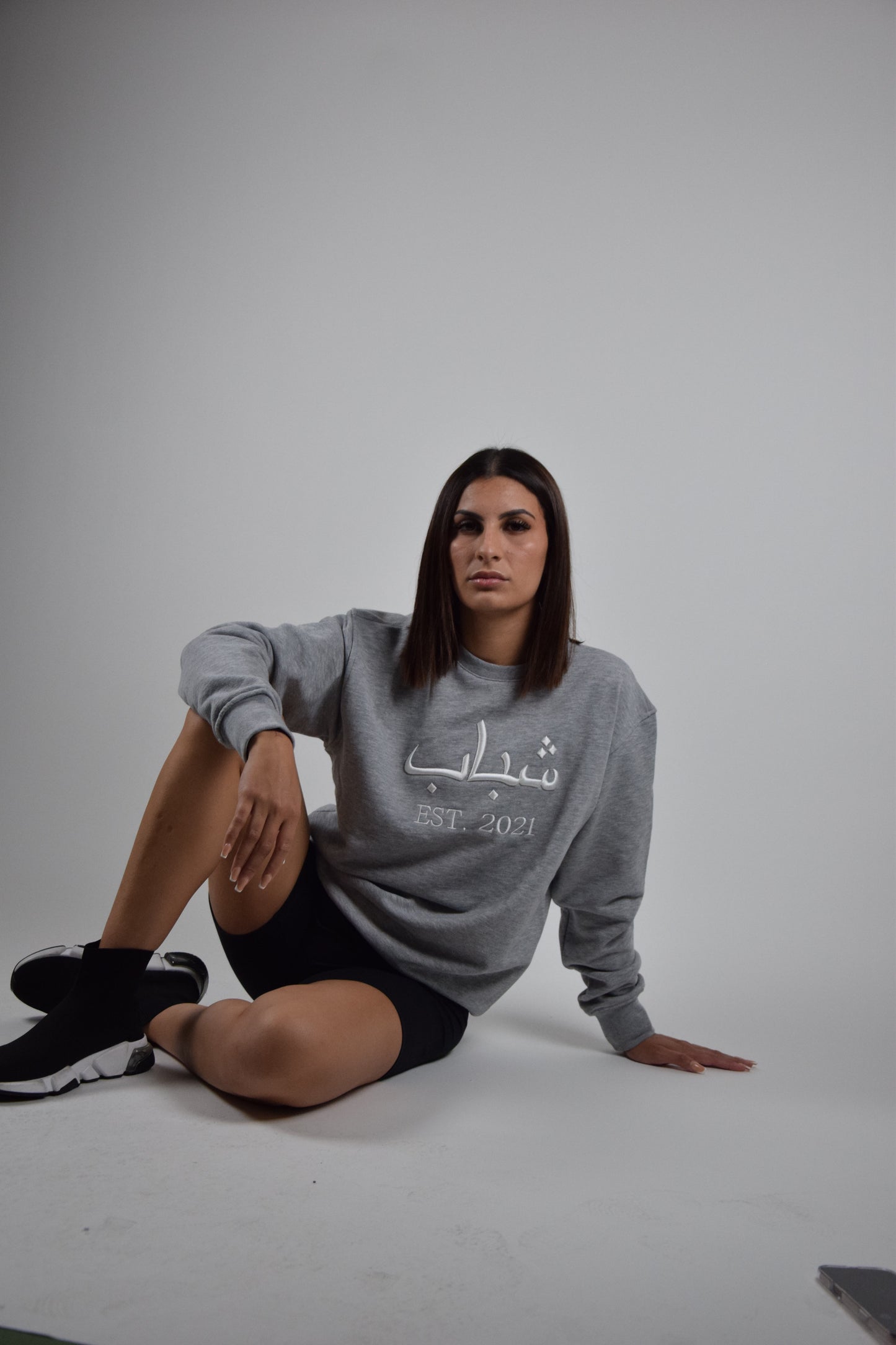 Oriental Sweater grey