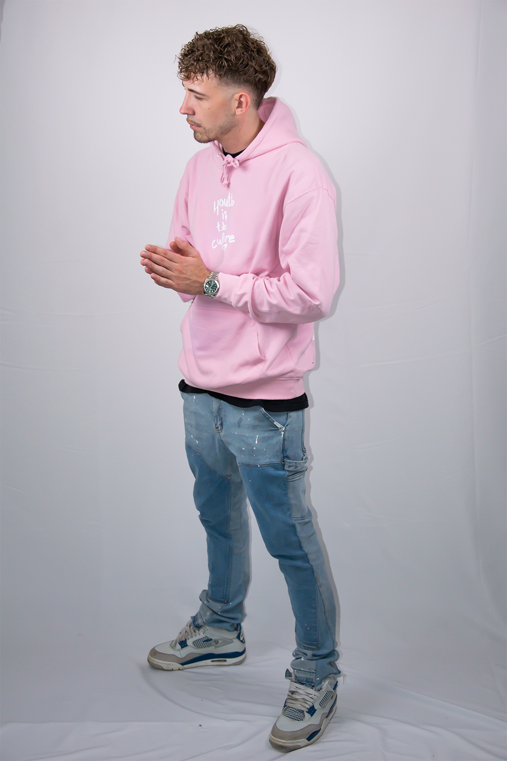 Blockkids v2 Hoodie - Pink