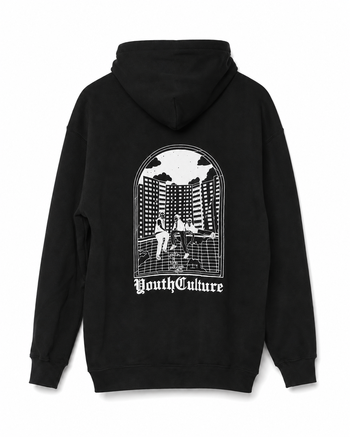 Blockkids V2 Hoodie - Black
