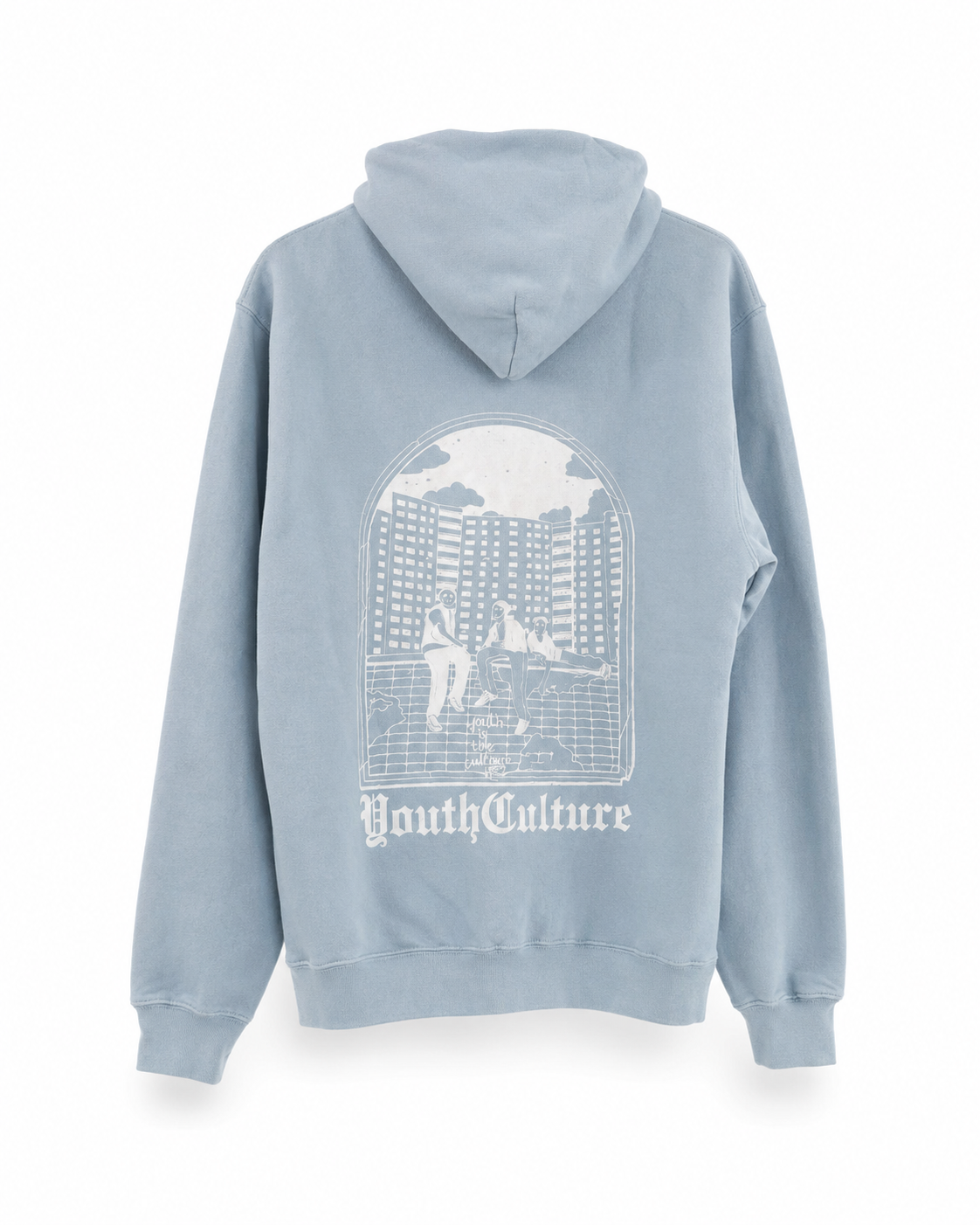 Blockkids v2 Hoodie - Babyblau