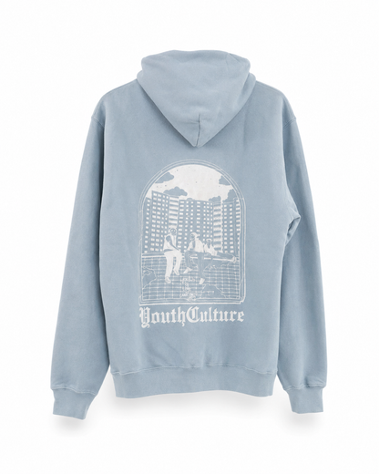 Blockkids v2 Hoodie - Babyblau