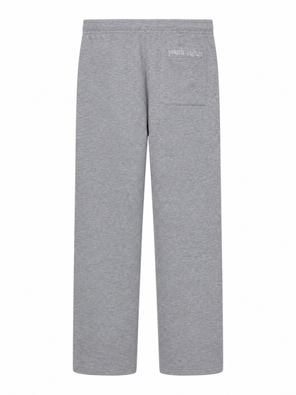 Athletic Open Leg Joggers grey