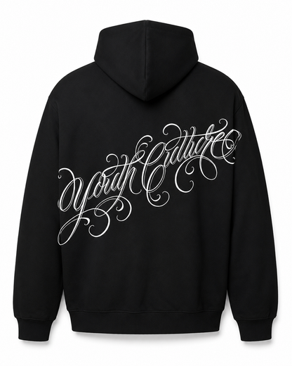 YC Signature Hoodie back view