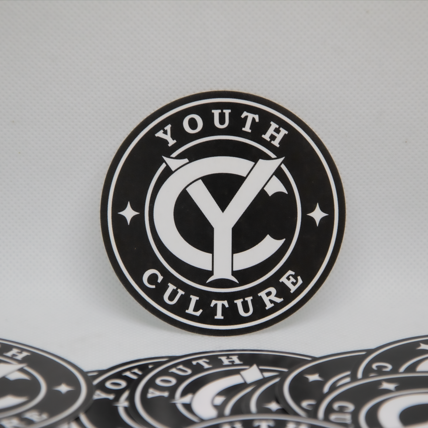 Sticker Round - YC Logo 7cm⌀