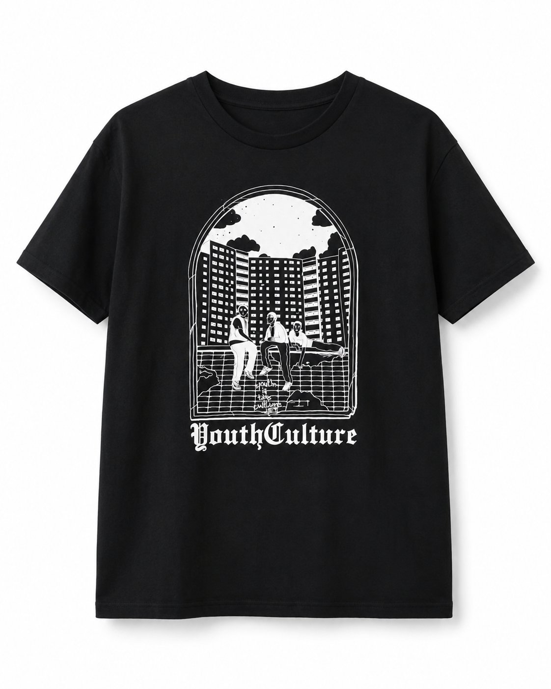 Blockkids v2 Shirt - Schwarz
